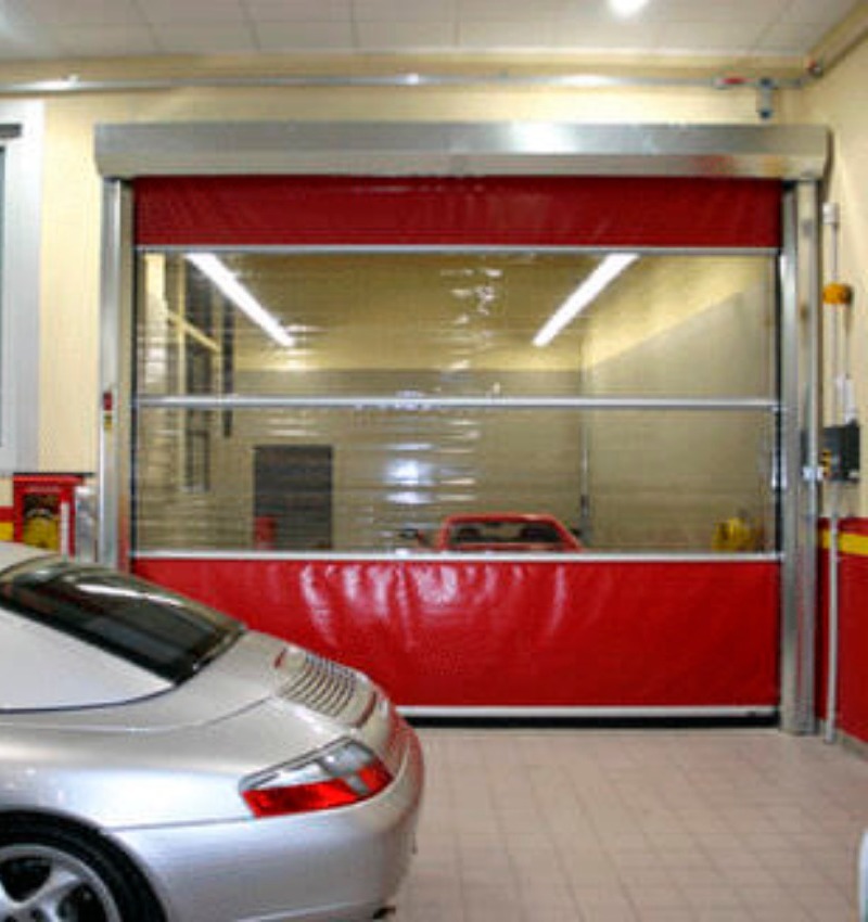 Sector Plus - Porta ad avvolgimento rapido con massima trasparenza | TAGEDIL